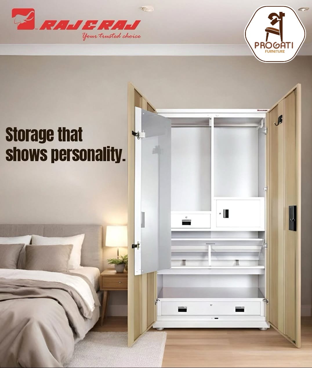 MDF particle board bed with stylish design in Barasat
